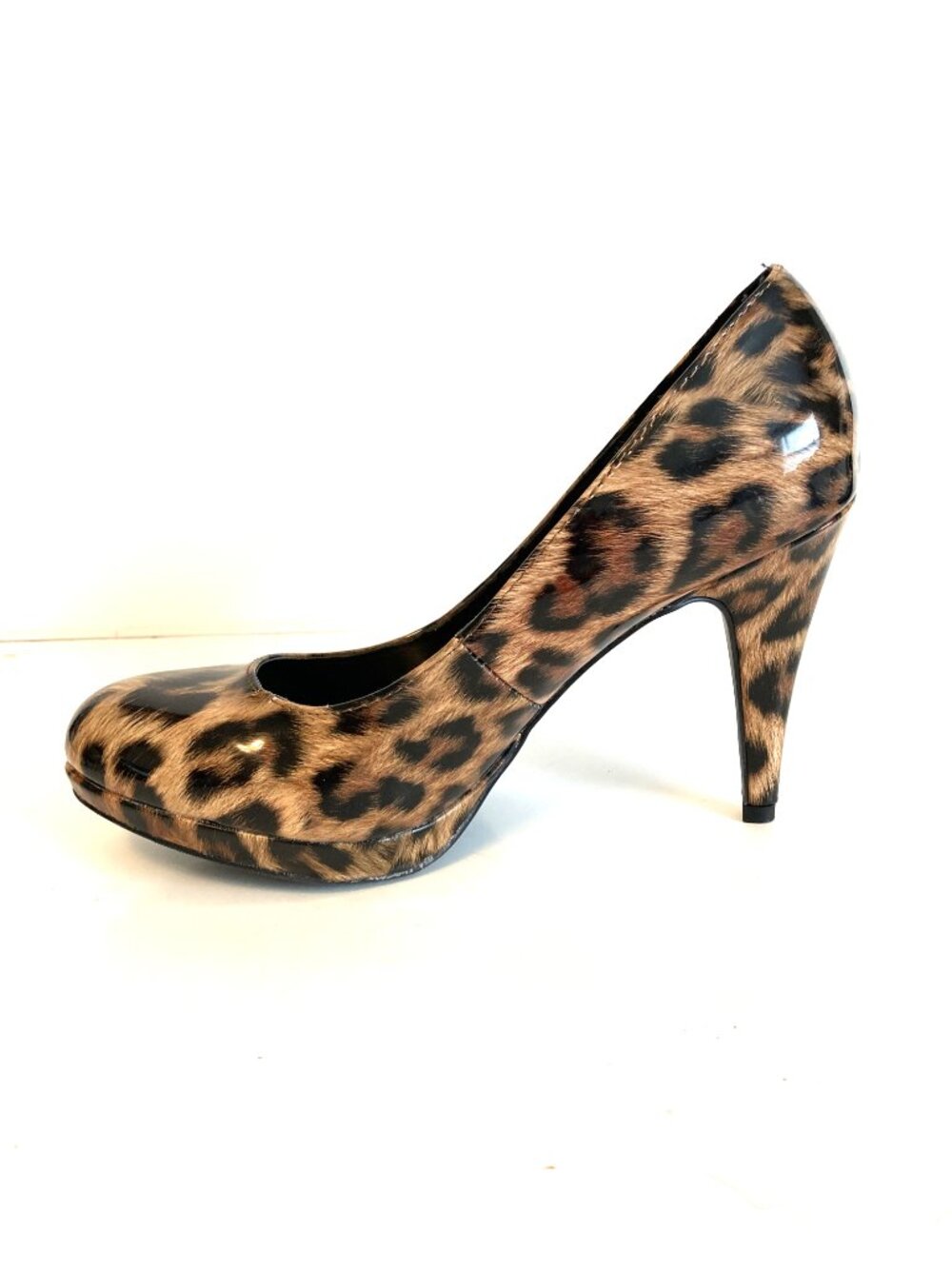 Worthington Jean Leopard Print Stiletto Pumps Size 8M